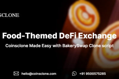 BakerySwap Clone Script - To launch a perfect food themed DeFi Exchange