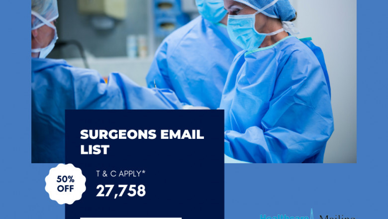 Top US Surgeons Email List - HealthcareMailing