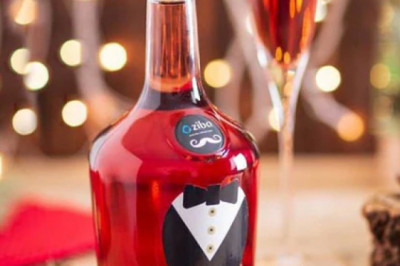 White Ziba Charlie Chaplin Bottle