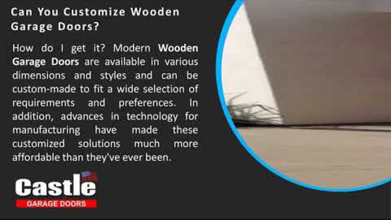 Benefits of Custom Wood Garage Doors