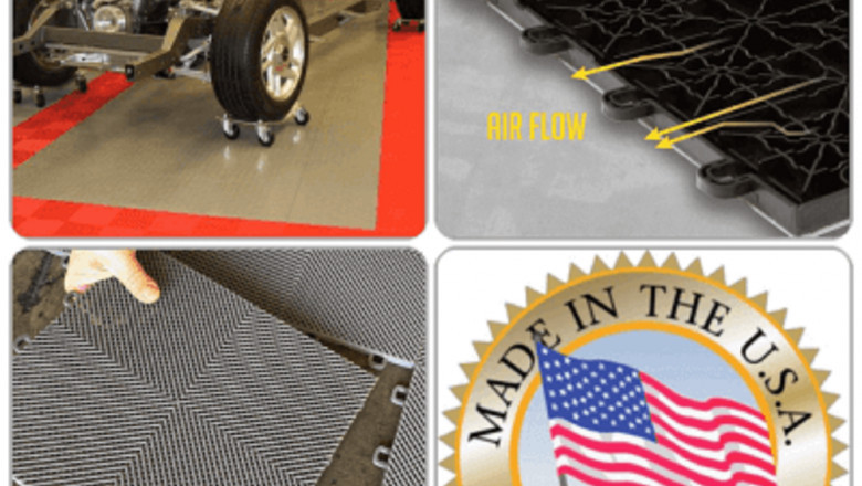 Interlocking Garage Floor Tiles