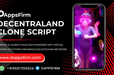 Decentraland Clone Script To Create DAO powered NFT Virtual Gaming Platform