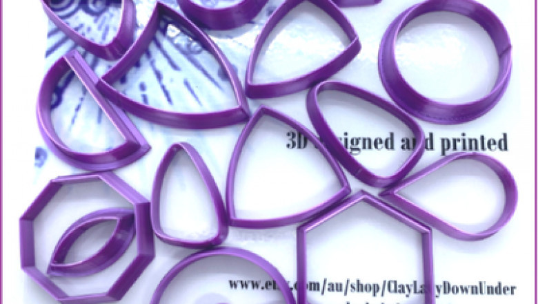 You Can Now Sculpt Many Types Of Things Out of Polymer Clay Cutter Supplies