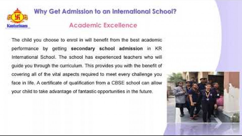 Why Get Admission to an International School?