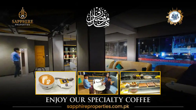 Blue World City runs trial of Second Cup Café | Sapphire Properties