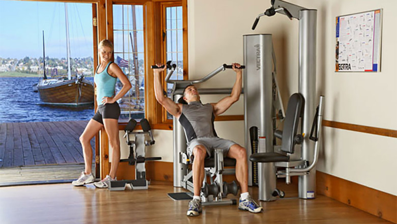 HOW COMFORTABLE I STARTED EXERCISING WITH GYM EQUIPMENT