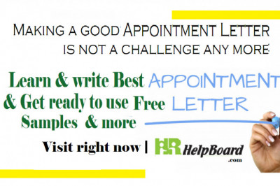 Appointment Letter Format