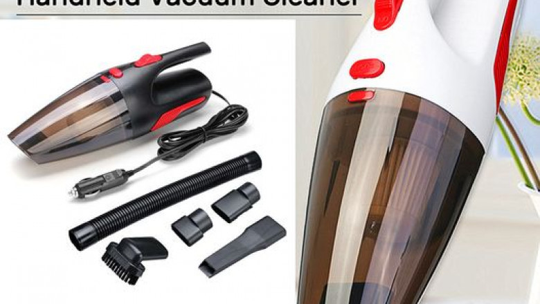5000Pa Wireless Car Vacuum Cleaner Cordless Handheld Auto Vacuum Home Car Dual Use Mini Vacuum Cleaner With Built-in Battrery