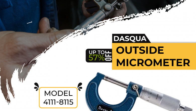 Buy Dasqua Outside Micrometer 4111-8115 online at the lowest price in India.- Bookmyparts.com