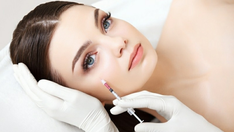 injection under eyes beautiful