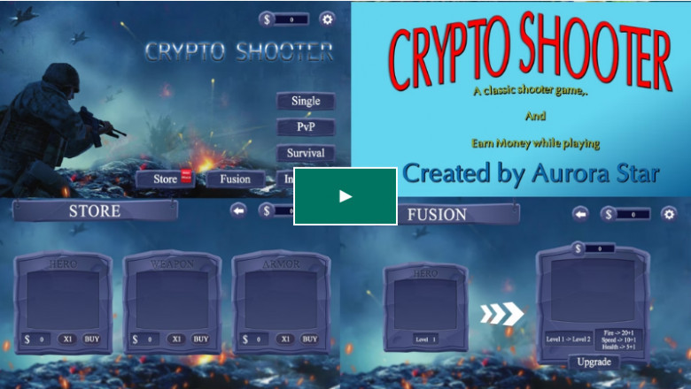 Aurora Star, a new start up tech company from Sweden is working on their GameFi project: the first ever shooter crypto game