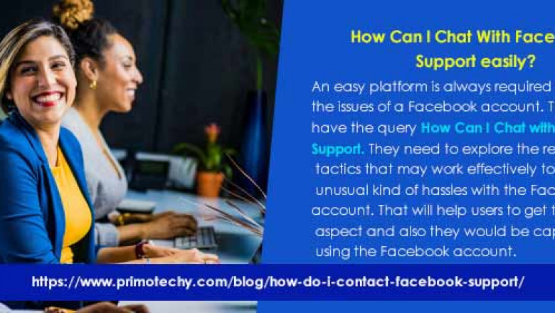 How Can I Chat With Facebook Support easily?