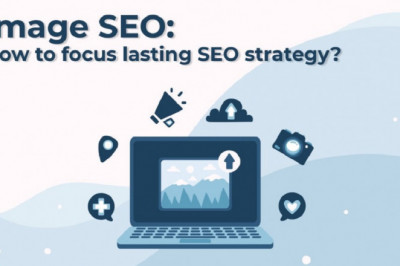 How can you focus on a long-term SEO strategy with images?