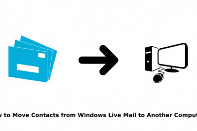 How to Move Contacts from Windows Live Mail to Another Computer?