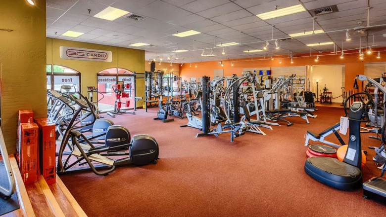 Staying healthy with gym equipmentt