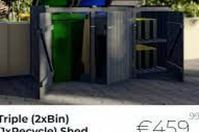 triple bin storage