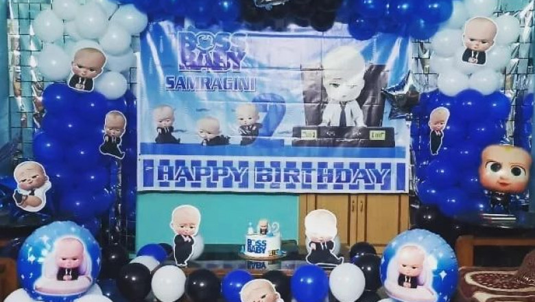 Home Birthday Party decorations