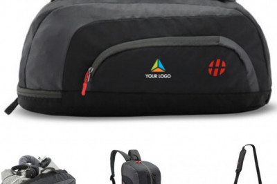 Custom Personalised Harissons Jake Gym Bag with Logo Printed