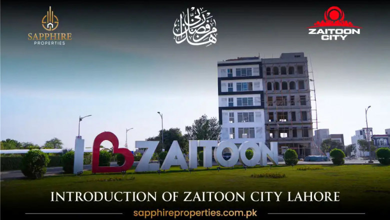 Plots for Sale in Zaitoon City Lahore | Sapphire Properties