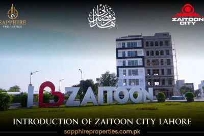 Plots for Sale in Zaitoon City Lahore | Sapphire Properties