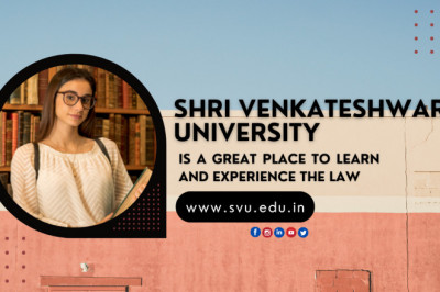 Shri Venkateshwara University is a great place to learn and experience the law