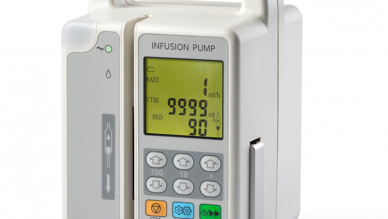 An Infusion Pump Is Designed With High Accuracy, High Temperature And Pressure Sensitivity.