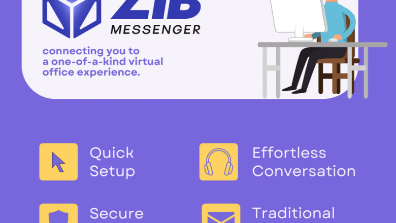 Zib Messenger Offers Work From Home Tools.