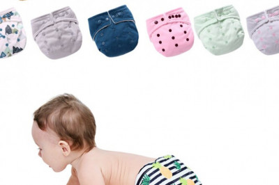 Baby Diapers are made of cloth or synthetic materials that can be thrown away