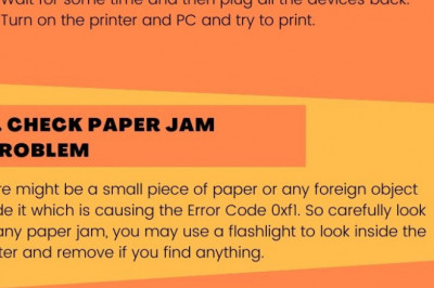 How to Fix Epson Printer Error Code 0xf1?