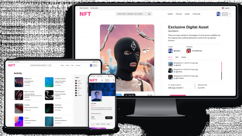 White Label Multi chain NFT PLatform