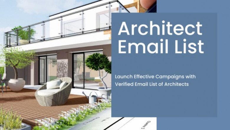 Buy Architect Email List | 100% GDPR Compliance