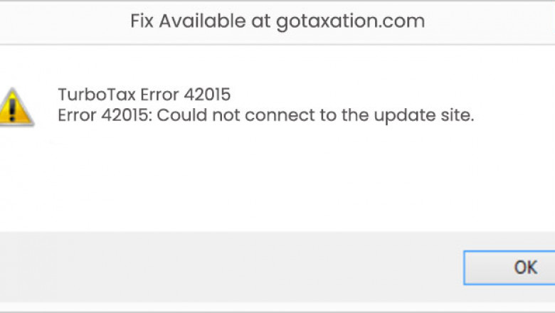 How To Fix Or Resolve TurboTax Error 42015? Call +1-844-508-2335