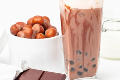 Kinder Chocolate Milk Tea -  Boba Chocolate Milk Tea