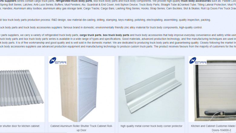 Oem Truck Body Parts, Truck Parts And Accessories Supplier | TBF