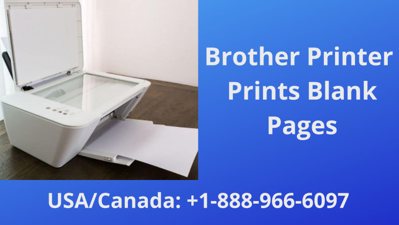 Brother Printer Prints Blank Pages