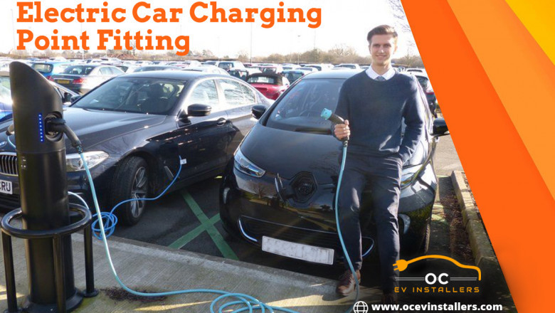 Electric Car Charging Point Fitting