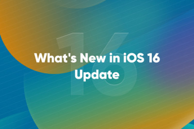 What's New in iOS 16 Update