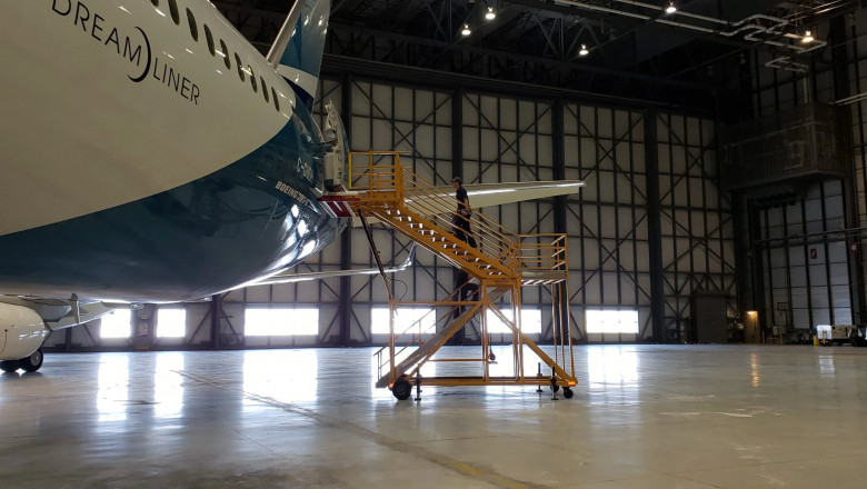 Aircraft Maintenance Stairs