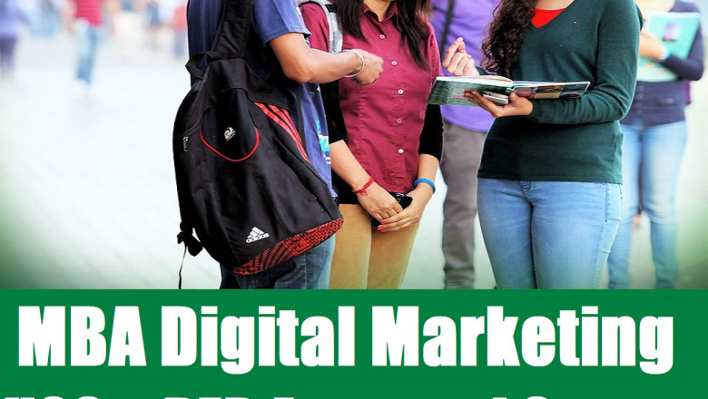 MBA Digital Marketing admission 2022-2023 Distance Education Learning education