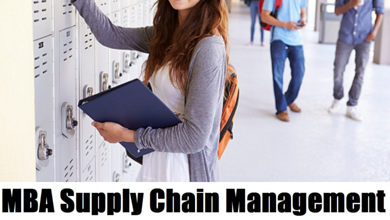 MBA Supply chain management Admission 2022-2023 Distance education learning