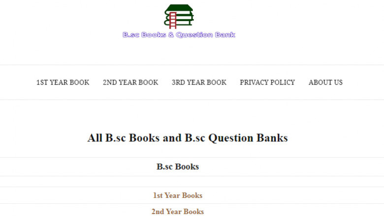 Read Online Free B.Sc Books and Question Banks