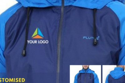 Buy Custom Made Plutus Solid Hooded Stylish and Classy Raincoat