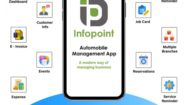 Infopoint Automobile Management App - A Modern Way of Managing Business