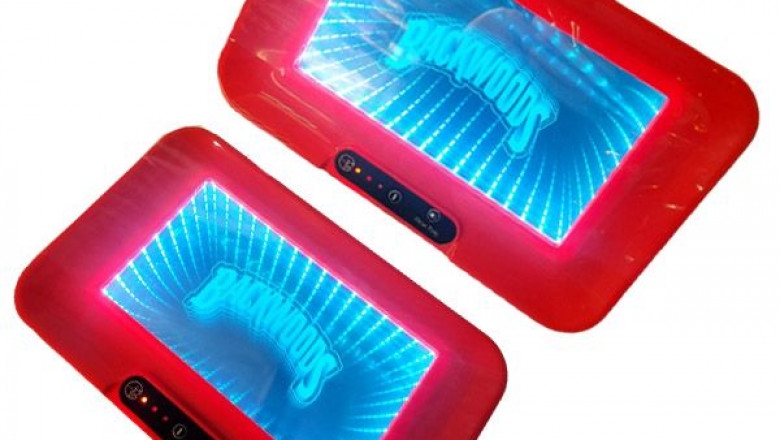LED Rolling Tray with Bluetooth Speaker