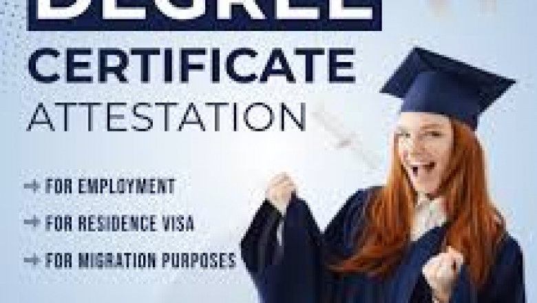 Degree certificate attestation in UAE