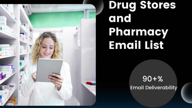 Drug Stores and Pharmacy Email List | 100% Privacy Compliant