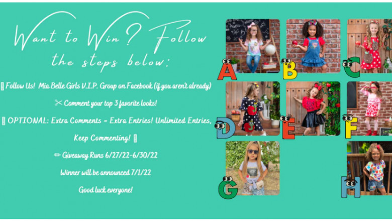 Let's Get Classy: Mia Belle Girls $300 Back To School Giveaway!