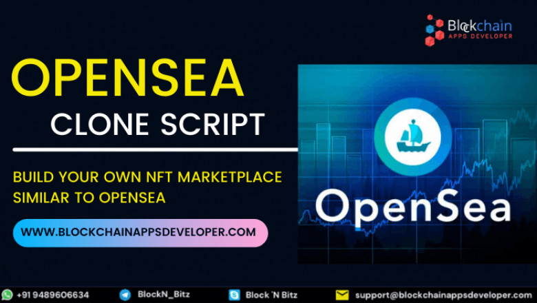 Opensea Clone Script | Opensea Clone Software | Opensea Clone