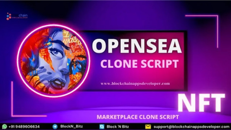 Opensea Clone Script | Opensea Clone Software