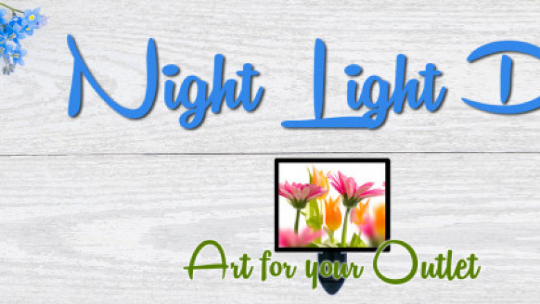Decorative LED Night Lights Plug In At Night Light Designs